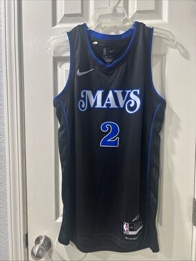 Nike NBA Dallas Mavericks city Edition Dry Fit Men’s Jersey Sz M